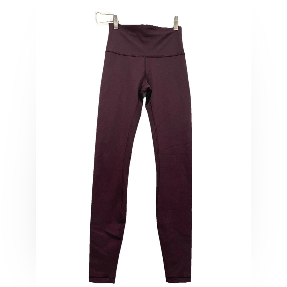 Lululemon High Rise Leggings Goodnight Plum XS S